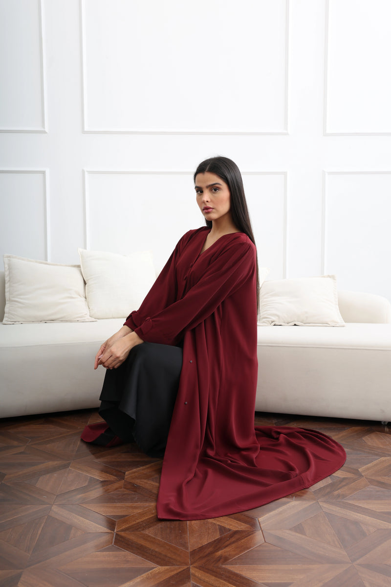 Abaya brodée – Collection exclusive SOOTRASHOP